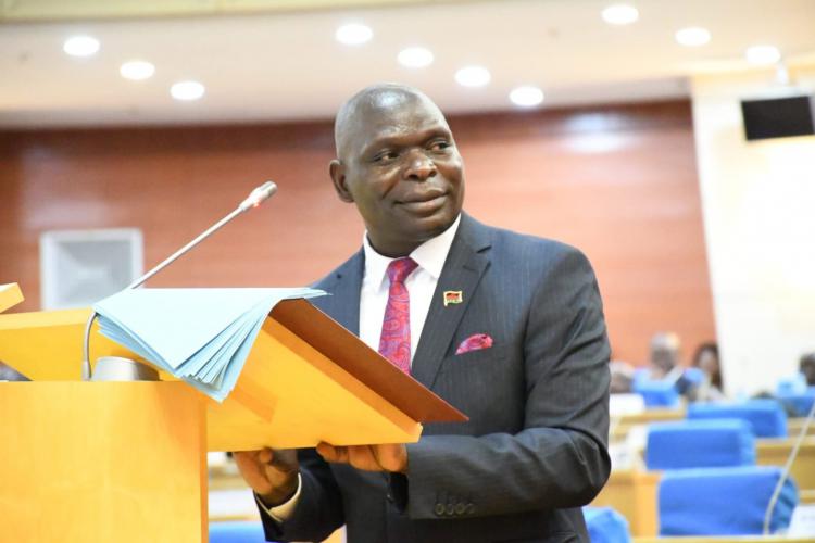 Minister of Finance and Economic Affairs Simplex Chithyola Banda 